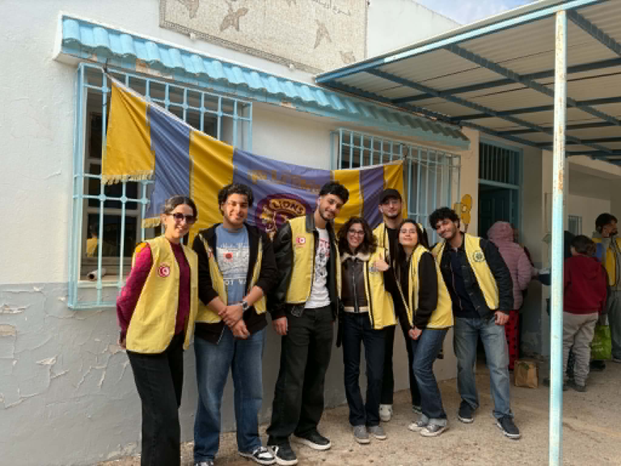 Le Leo Club Tunis Ares sur le terrain